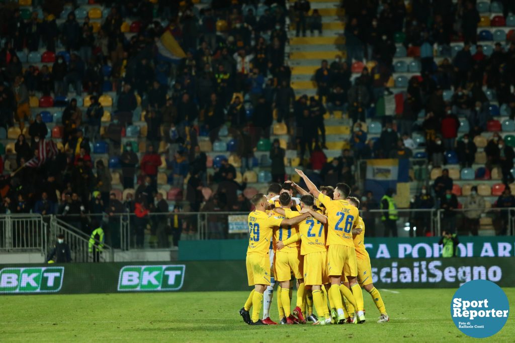 Italian Serie B 2021-22 Football match - Frosinone Calcio vs SPA