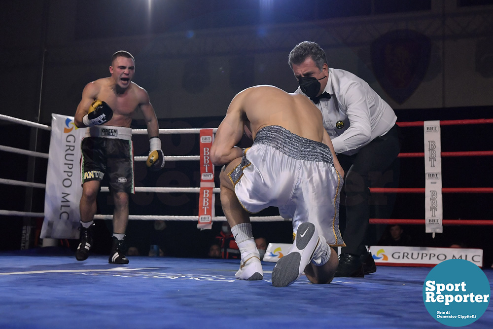 International Welterweight Title Pietro “The Butcher” Rossetti (ITA) vs Aleksander Kallashi (DEU)