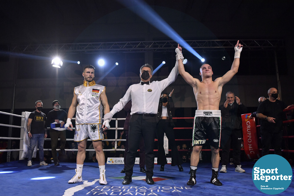 International Welterweight Title Pietro “The Butcher” Rossetti (ITA) vs Aleksander Kallashi (DEU)