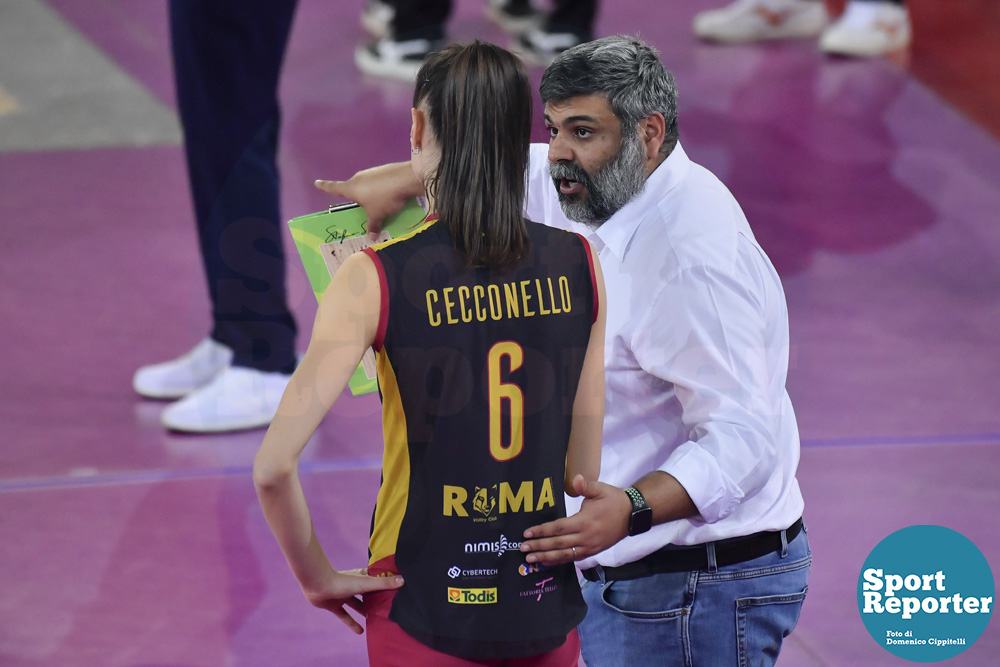 Acqua & Sapone Volley Roma vs Savino Del Bene Scandicci 10th day of Women's Volleyball Championship Series A1