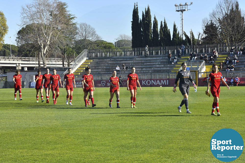 A.S. Roma Women vs Empoli F.C. Ladies 12th day of Serie A Championship