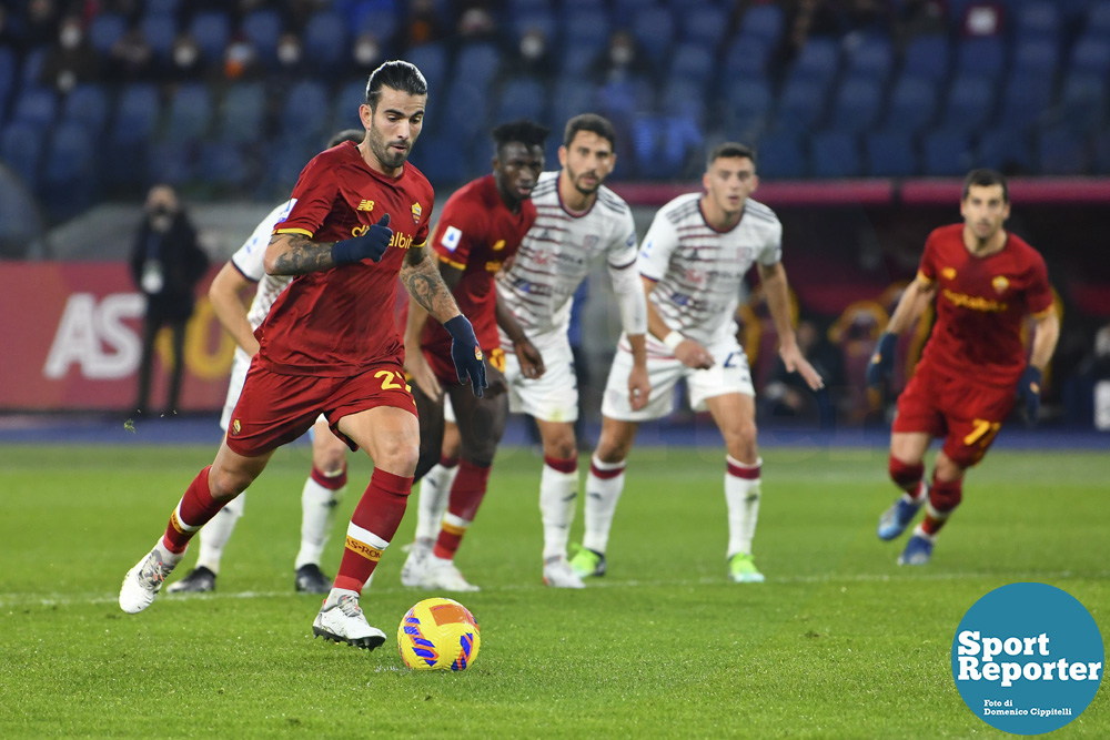 A.S. Roma vs Cagliari Calcio 22th day of the Serie A Championship