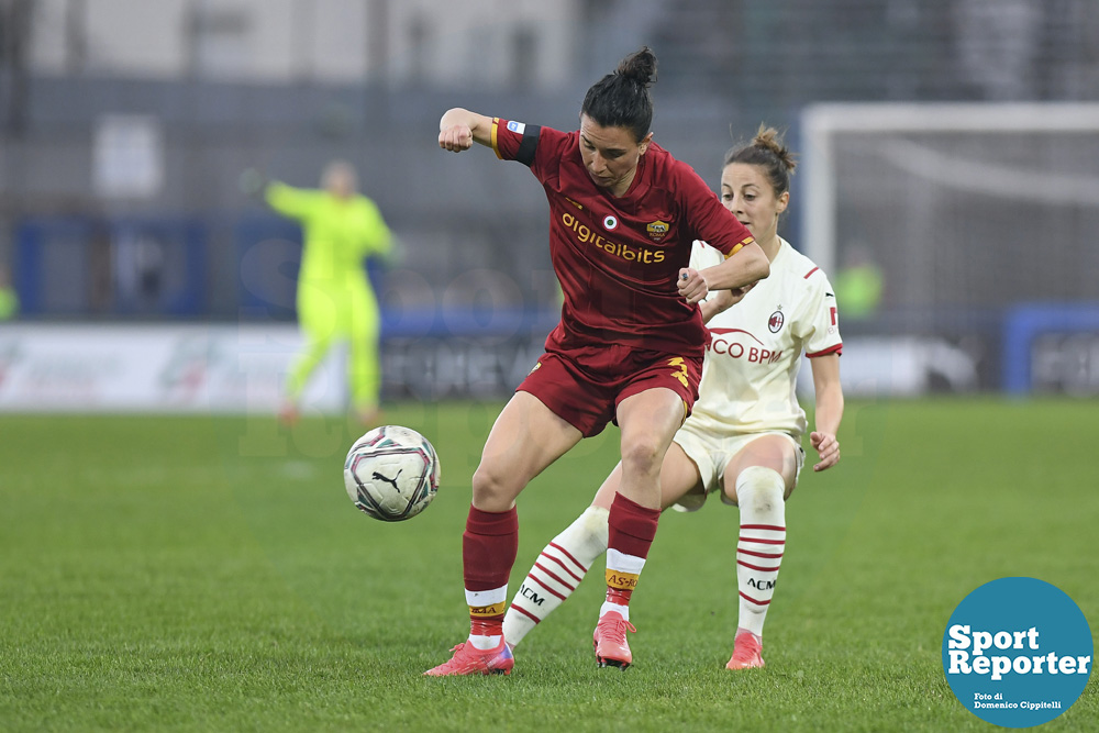 A.S. Roma Women vs A.C. Milan Women's Italian Supercup Semi-Final