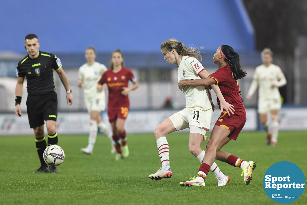 A.S. Roma Women vs A.C. Milan Women's Italian Supercup Semi-Final