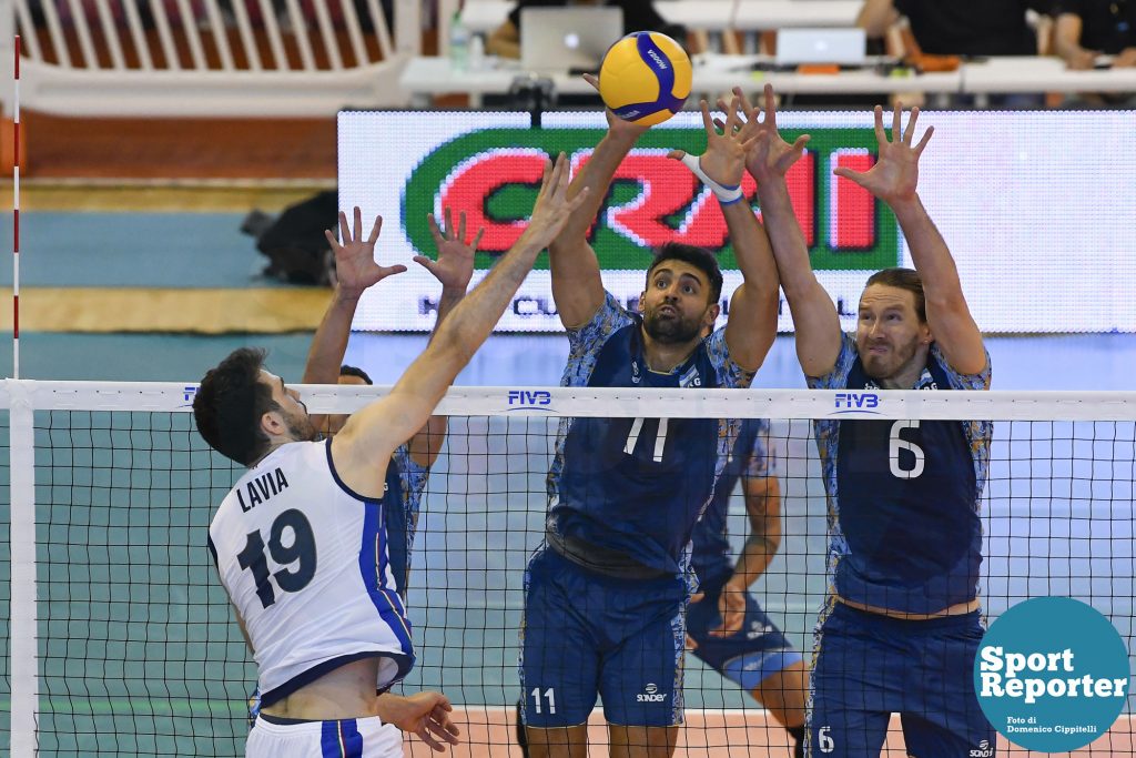 Italy Vs Argentina Test Match Volley