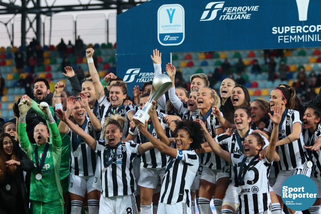 Italian SuperCup Women final 2021/22 Football match Juventus FC