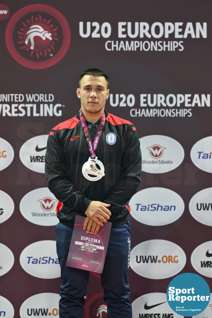 Greco-Roman Freestyle 92kg U20 European Championships - Final