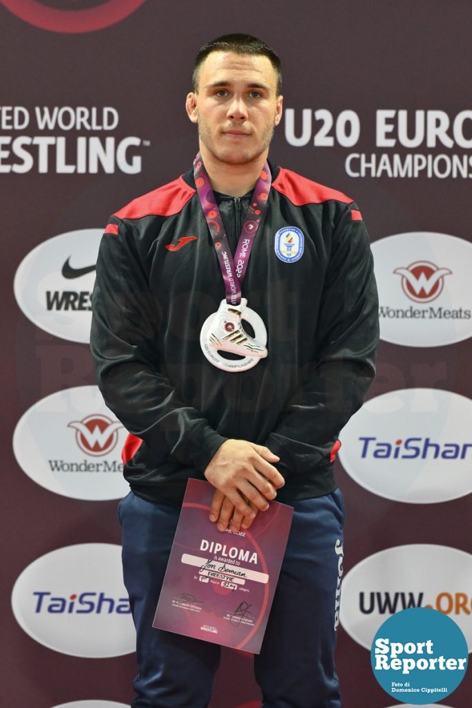 Greco-Roman Freestyle 92kg U20 European Championships - Final