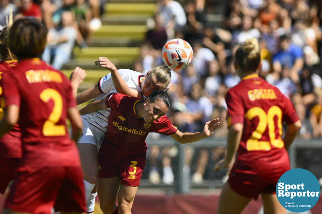 A.S. Roma Women vs A.C. Milan Women 2th day of Serie A Championship