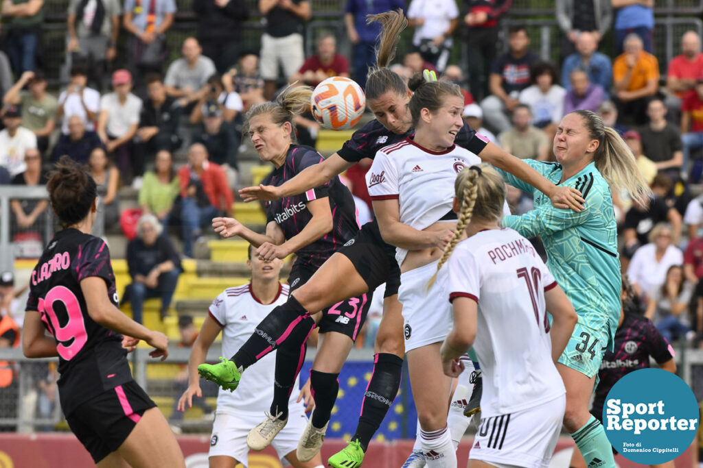 A.S. Roma vs Sparta Praha second qualifying round return match of UEFA Women's Champions League