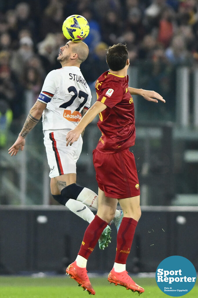 A.S. Roma vs Genoa C.F.C. Coppa Italia quarter-final