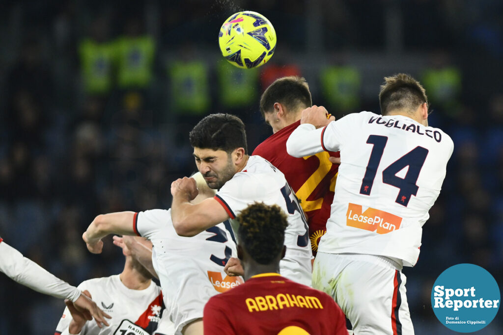 A.S. Roma vs Genoa C.F.C. Coppa Italia eighth-final