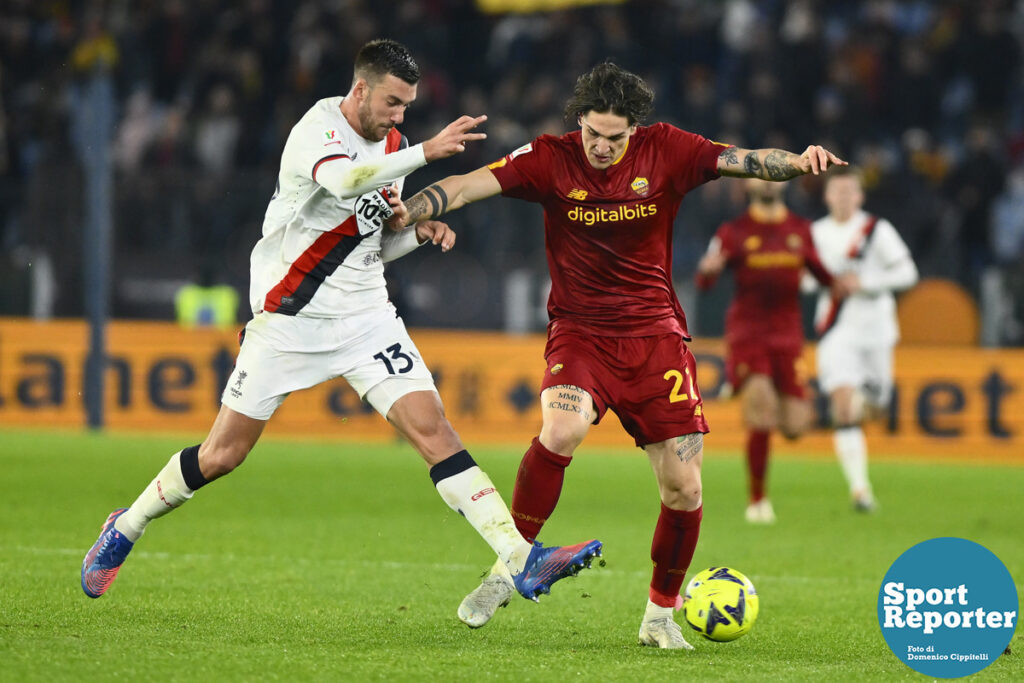 A.S. Roma vs Genoa C.F.C. Coppa Italia eighth-final