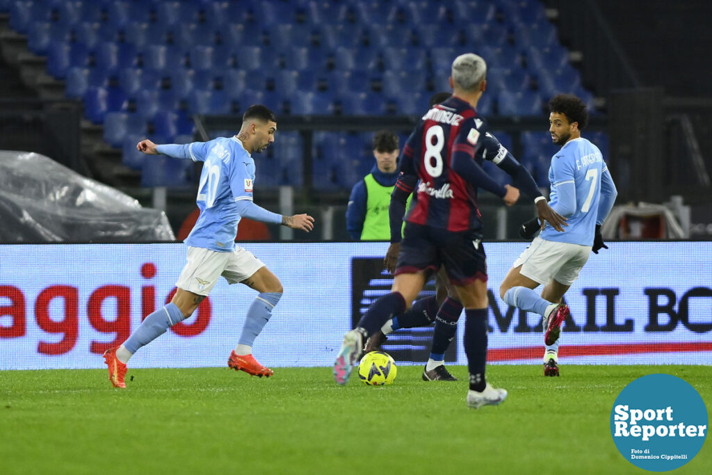 S.S. Lazio vs Bologna F.C. Coppa Italia eighth of finals