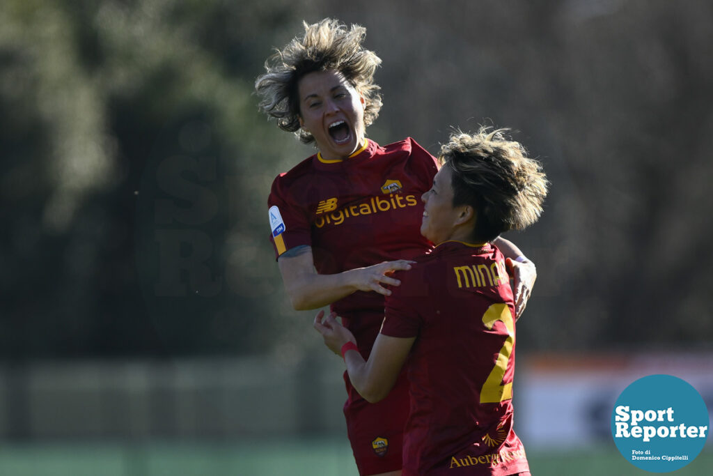 A.S. Roma Women vs U.S. Sassuolo Calcio Femminile 15th day of Serie A Championship