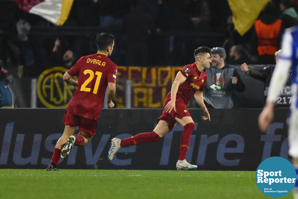 A.S. Roma vs Real Sociedad de Fútbol UEFA Europa League first leg of the round of 16