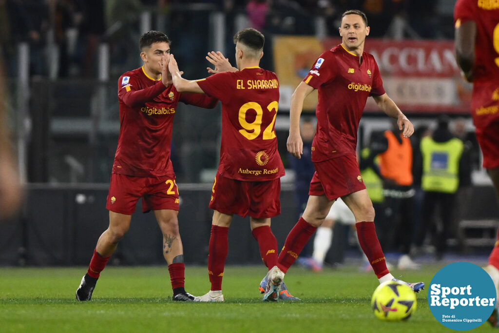 A.S. Roma vs U.S. Sassuolo 26th day of the Serie A Championship