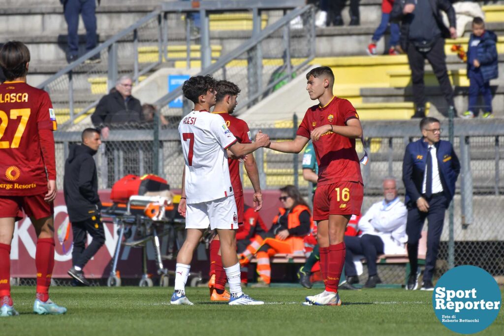 Roma U19 vs Milan U19 Calcio Primavera