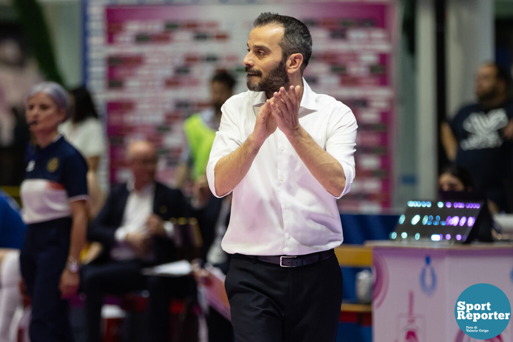 Head coach Marco Gaspari (Vero Volley Milano) Finale2 Playoff