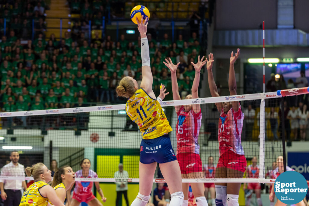 Spike of Haak Isabelle (Imoco Conegliano) Finale2 Playoff