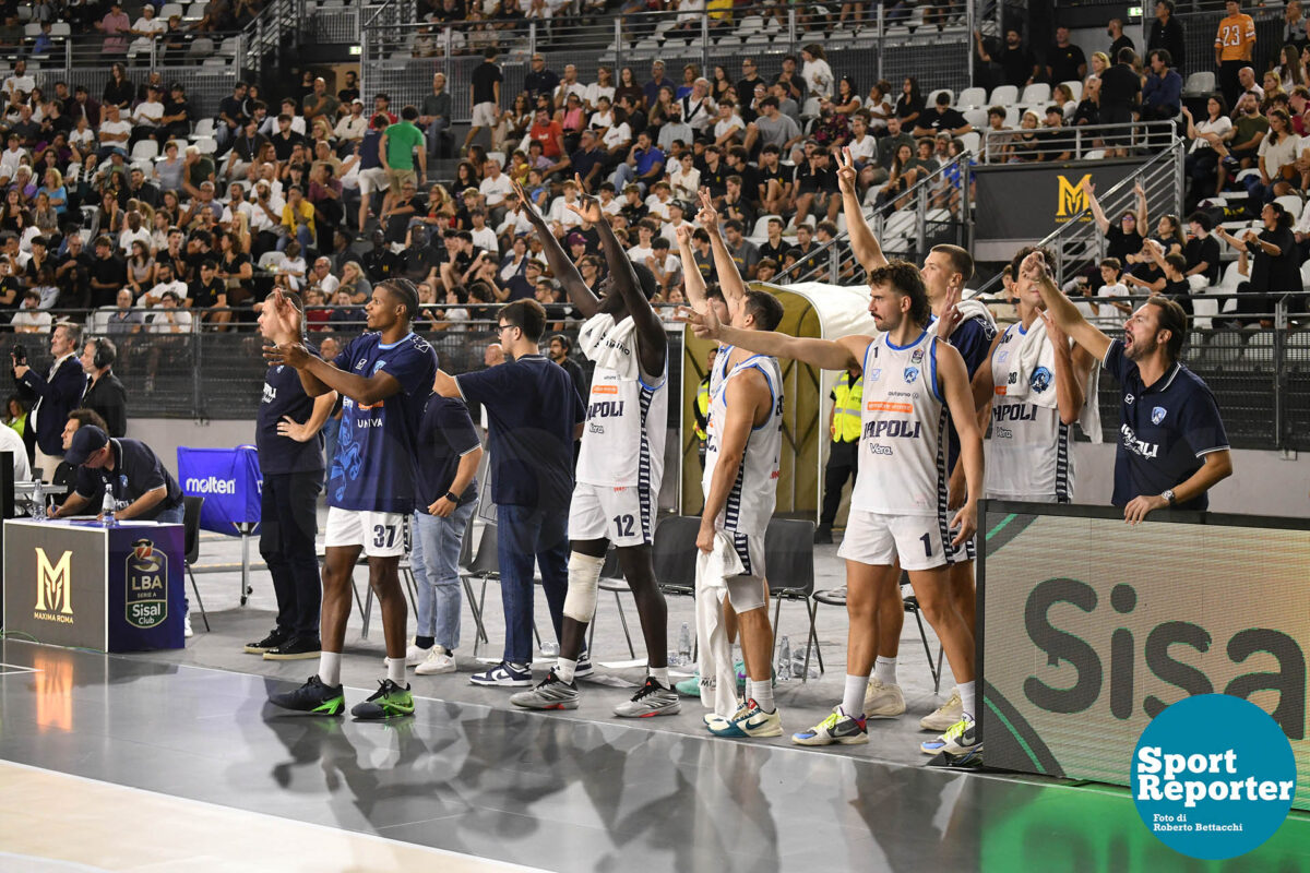 Maxima Roma v Napoli Basket - LBA